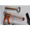 Image 2 : Caulking Gun, Pry Bar, Assorted Tools