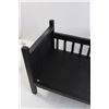 Image 2 : Wooden Doll Bed - 12" x 22 1/2" x 12"