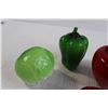 Image 2 : (7) Decorative Fruits - Some are Glass