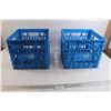 Image 1 : (2) Plastic Crates