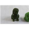 Image 2 : (2) Asian-Inspired Jade Decor Pieces