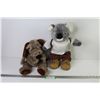 Image 1 : (2) Stuffed Toys - Kennel Club Puppy - Koala Bear in Clothing
