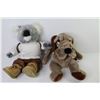 Image 6 : (2) Stuffed Toys - Kennel Club Puppy - Koala Bear in Clothing