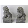 Image 5 : Asian Themed - Foo Dog Soap Stone Book Ends