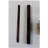 Image 6 : (8) Asian-Inspired Decoration, Wooden Engraved Chopsticks, (2) Pairs Stone Chopsticks