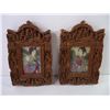 Image 2 : (2) Wooden Frames-Chinese Themed