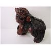 Image 5 : (1) Chinese Carved Wooden Foo Dog