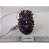 Image 1 : Crystal Stone Natural Amethyst Lamp