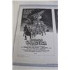 Image 2 : Battlestar Galactica 1978 Movie Ad Slick Official Advertisement - 17" x 23"