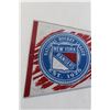 Image 2 : New York Rangers 1994-95 Autographed Team Pennant - Mark Messier, Alex Kovalev