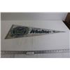 Image 1 : Hartford Whalers 1995-96 NHL Autographed Pennant - Steven Rice, Brendan Shanahan, Kelly Chase
