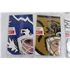 Image 2 : (8) 1994-95 Kraft Goalie Masks - Sealed, Andy Moog, Curtis Joseph, Ed Belfour