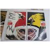Image 5 : (8) 1994-95 Kraft Goalie Masks - Sealed, Andy Moog, Curtis Joseph, Ed Belfour