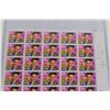 Image 3 : Elvis Presley Full Sheet of (40) x 29 Cents Stamps - New, Unhinged; Elvis Stamp Cancellation at Love