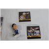 Image 5 : Mario Lemieux Mini Figurine, 1995 Donruss Kellogg's Card, 1991 Pro Set Card - Sealed, (3) Clark Bunn