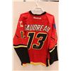 Image 4 : Autographed Calgary Flames Johnny Gaudreau Jersey - Size 52