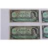 Image 2 : ^(4) Canadian 1967 $1 Bills