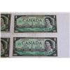 Image 3 : ^(4) Canadian 1967 $1 Bills