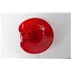 Image 3 : Red Art Glass Dish