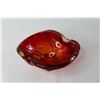 Image 2 : Red Art Glass Dish