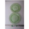 Image 2 : (2) Uranium Glass Plates