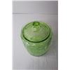 Image 3 : Uranium Glass Sugar Dish (Chipped)
