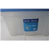 Image 2 : * Plastic Storage Tub with Lid