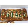 Image 4 : (3) Antique Saskatchewan License Plates - 1951, 1953