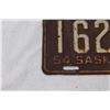 Image 4 : (2) Antique Saskatchewan License Plates - 1954