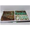 Image 1 : (4) Antique Saskatchewan License Plates - (2)1965 (2) 1964