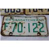 Image 2 : (3) Antique Saskatchewan License Plates - (2) 1961, 1964