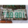 Image 3 : (5) Antique Saskatchewan License Plates - (2) 1965, (2) 1964, 1963