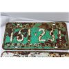 Image 5 : (5) Antique Saskatchewan License Plates - (2) 1965, (2) 1964, 1963