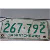 Image 2 : (4) Antique Saskatchewan License Plates - (2) 1968, 1966, 1967