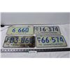 Image 1 : (4) Antique Saskatchewan License Plates - (3) 1976, 1972