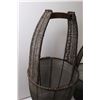 Image 2 : (2) Wicker Metal Basket/Planter Holders - 26" & 20" Tall