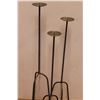 Image 4 : (3) Metal Floor Candle Holders - 41.5", 37.5", 34" - Some Rust