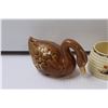 Image 2 : Ceramic Swan, Fish, Birds, Bowl Decor