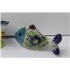 Image 6 : Ceramic Swan, Fish, Birds, Bowl Decor