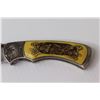 Image 2 : Eagle Engraved Folding Knife