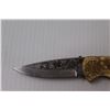 Image 3 : Pirate Engraved Folding Knife