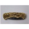 Image 4 : Pirate Engraved Folding Knife