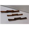 Image 4 : (3) Wooden Wheel Spoke Plane