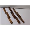 Image 3 : (3) Wooden Wheel Spoke Planes - Medium Size