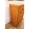 Image 4 : *Wooden 6-Drawer Dresser - 16" x 27" x 47" High