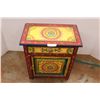 Image 1 : *Wooden Painted Side Cabinet - 12" x 20" x 24" High