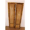 Image 5 : *Pair of Decorative Asian Nature Screens - 9 1/2" x 46"