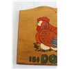 Image 2 : Wooden Egg Sign - 12 1/4" x 9 1/2"