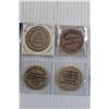 Image 2 : (8) Sask Wooden Nickels