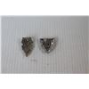 Image 3 : (2) Vintage Coro Craft "Fur Clips", Three Other Vintage Clips, Pin, etc.